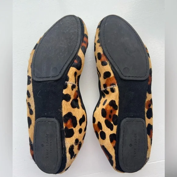 Kate Spade Leopard Ballet Flats - Picture 2 of 2